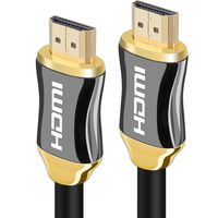 KIN&P Ultra High Speed hdmi Cable 16ft 4k HDMI Cables Support Ethernet,3D,4K and Audio Return (ARC) CL3 Function and with 24k Golden Plated Connector - Full Hd [Latest Version]