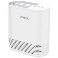 RENPHO Air Purifier with True HEPA Filter, Air Purifier for Allergies and Pets, Compact Air Cleaner for Bedroom Kitchen Home Office, Eliminate 99.97% Odors Smokers Mold Pollen Dust for Kids Room