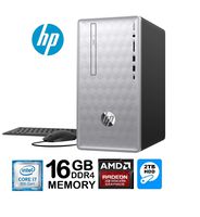 HP Pavilion 590 Intel Core i7-8700 6-Core 16GB 2TB HDD AMD Radeon 2GB Win 10 PC (Renewed)