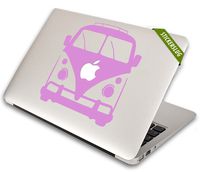 Stickerslug Retro Hippie Van Decal for Apple MacBook Air Pro