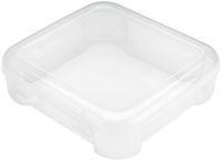 6" x 6" Portable Project Case, 8 Pack, Clear