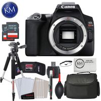 Canon EOS Rebel SL3 DSLR Camera (Black, Body Only) with Advanced Striker Bundle