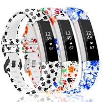 ZEROFIRE Band Compatible with Fitbit Alta and Alta HR Replacement Wristband Adjustable Silicone Sports Watch Band for Men Women Colorful Printing Straps, Standard Size for 5.5"-8.1" Wrists, No Tracker