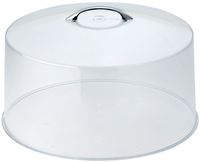 Winco CKS-13C Round Acrylic Cake Stand Cover, 12-Inch, Clear