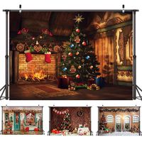 edited Portable Print Christmas Style Collapsible Photography Background for Shooting Backgrounds