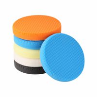 SPTA 5Pcs 6inch (150mm) Buffing Pads Polishing Pads Polishing Grip Pad For Car Polisher Boat Polisher