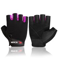 BEACE Weight Lifting Gym Gloves with Anti-Slip Leather Palm for Workout Exercise Training Fitness and Bodybuilding for Men & Women