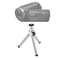 DURAGADGET Lightweight Aluminium Tripod w/Sturdy Collapsible Legs - Suitable for Use with Sony HDR-PJ620 Handycam | HDR-PJ410 Handycam & HDR-CX405 Handycam Camcorder