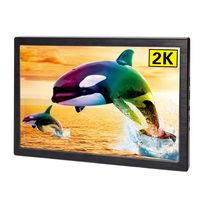 UPERFECT 10.1-inch Computer Monitor 2K Portable laptop monitor 2560×1600 IPS Screen Display Gaming Monitor Built-in Speaker Support HDMI for PS4 Xbox XBOX360 Windows 7/8/10 Computer MAC