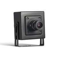 Revotech - I706 POE HD 1080P Indoor IP Camera 2.0MP Mini Type Security Metal Camera ONVIF P2P IP CCTV Cam System (I706-PBlack)