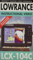 LOWRANCE LCX 104C  Recommended Instructional Training Video [VHS]