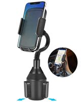 Car Cup Holder Phone Mount with a Longer Flexible Neck for Cell Phones iPhone XS/Max/X/8/7 Plus/Galaxy