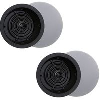 Speakercraft Profile A6 6" 100 Watts 100W 8 Ohm in Ceiling Home Speaker (2 Pack)