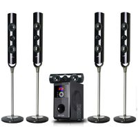 beFree Sound BFS-900 5.1 Channel Surround Sound Bluetooth Speaker System