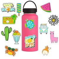 Stickers for Water Bottles Big 30-Pack Cute,Waterproof,Aesthetic,Trendy Teens,Girls Perfect Waterbottle,Laptop,Phone,Travel Extra Durable 100% Lovely for Guitar Bike Sticker Decal (B, 1X30)