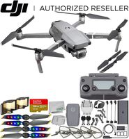 DJI Mavic 2 Pro Drone Quadcopter with Hasselblad Camera 1" CMOS Sensor 128GB Light-Up-The-Sky Starter Bundle