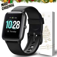 Letsfit Smart Watch, Fitness Tracker with Heart Rate Monitor, Activity Tracker with 1.3" Touch Screen, IP68 Standard Pedometer Smartwatch with Sleep Monitor, Step Counter for Kids, Women and Men