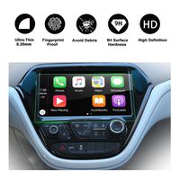 RUIYA Tempered Glass protector Compatible for 2017 Bolt EV 10.2-Inch Car Navigation Protective Film,HD Clear and Protect your Eyes