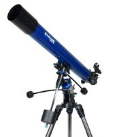 Meade Instruments 216002 Polaris 80 EQ Refractor Telescope (Blue)