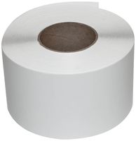 Compulabel Thermal Transfer Shipping Labels, 4 inch x 6 1/2 inch, White, Wound in, Permanent Adhesive, Perforations Between Labels, 900 Per Roll, 4 Rolls
