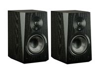 SVS Ultra Bookshelf Speaker (Pair) - Black Oak Veneer