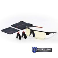 Gaming Glasses | Blue Light Blocking Glasses | Torpedo/Onyx by Gunnar  | 65% Blue Light Protection, 100% UV Light, Anti-Reflective To Protect & Reduce Eye Strain & Dryness