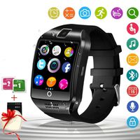 Smart Watch for Android Phones with Camera SIM Card Slot Touch Screen Unlocked Phones Watch Waterproof Smart Watch Fitness Tracker Compatible for Android iOS Smartphones Samsung Huawei for Men Women