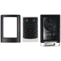 qualitykeylessplus Replacement Keyless Entry 4 Button Case and Pad for Cadillac FCC ID OUC6000066