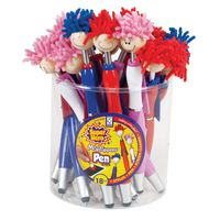 Raymond Geddes Super Hero MOP Topper, Stylus & Ballpoint Pen (Tub of 18)
