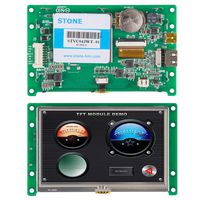4.3 inch HMI Intelligent LCD Touch Display with PCB Controller Board-Whole Display System