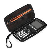 BOVKE Graphing Calculator Carrying Case for Texas Instruments TI-84/Plus CE Hard EVA Shockproof Storage Travel Case Bag Protective Pouch Box
