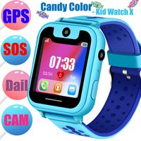 【Special Kids Version】Boys Girls GPS Tracker LED Light Smart Watch, Two Way Chat, Locator, Digital Learning Toys Games Phone Watch Wrist Bracelet with Alarm Clock Stopwatch Sport Outdoor Kids Watch
