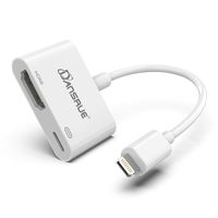 2019 Dansrusus Digital HDMI Adapter Converter New Edition 2 in 1 Plug and Play Digital AV Connector Compatible with iPhone X,8/7/Plus iPad iPod New Technology A