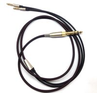 NewFantasia Replacement Audio Upgrade Cable Compatible with Denon AH-D600, AH-D7200, AH-D7100, AH-D9200, AH-D5200, Meze 99 Classics, Focal Elear Headphones Black 3meters/9.9ft