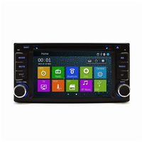 Plug and Play DVD/CD In Dash GPS Navigation Bluetooth Multimedia Radio for Toyota FJ Cruiser 2007-2011, Highlander 2002-2007, Matrix 2003-2008, 4Runner 2003-2009