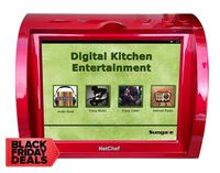 Kitchen Radio, Counter-top Entertainment Center, Hi-Fi Speakers, Audio Book, 15K+ Radio Stations, Streaming Videos, Movies, Music, Auto Wi-Fi, Social Media, Recipes, 8"Touch Panel