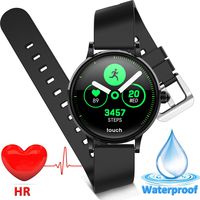 Women Smart Watch Waterproof Fitness Tracker Smartwatch with Heart Rate Blood Pressure Monitor for Women Men Sport Outdoor GPS Tracker Watch Pedometer Calorie Swim Female Wrist Watch Birthday Gift