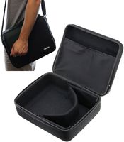 Navitech Black Hard Carry Bag/Case/Cover with Shoulder Strap Compatible with The Primera Trio