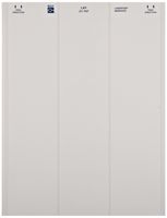 Brady LAT-21-747-1 2.5" Width x 1" Height, B-747 Permanent Polyester, Matte Finish White Lasertab Laser Printable Label (Pack of 1000)