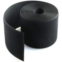 HJ Garden Nylon Carpet Floor Cord Cover Cable Grip Strip 3inch Width X 10ft Length Wire Cord Management Organizer for Office Carpet Black