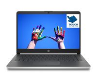 Flagship HP 14-inch HD Touchscreen Laptop Thin & Light Computer PC, AMD Ryzen 3 3200U (>i3-7100U), 24GB Memory (8GB DDR4 + 16GB Optane), 1TB HDD USB-C HDMI BT 4.2 WiFi Webcam Win 10-Accessory Bundle