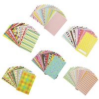 DECARETA Instant Film Stickers 120 Sheets Colorful Photo Border Sticker for FujiFilm Instax Mini 7/7s/8/10/25i/30i Camera Film
