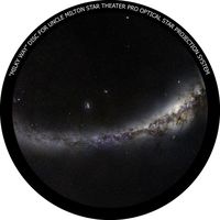 Milky Way disc for Uncle Milton Star Theater Pro/Nashika NA-300 Home Planetarium