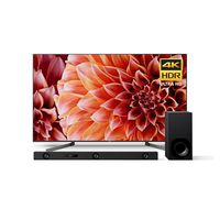 Sony XBR65X900F 65-Inch 4K Ultra HD Smart LED TV and Z9F 3.1ch Soundbar with Dolby Atmos and Wireless Subwoofer