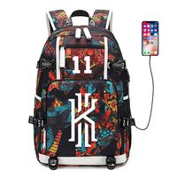 AUGYUESS Basketball Player Star Backpack School Bag Daypack Bookbag Shoulder Bag Laptop Bag