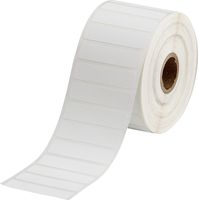 Brady THT-53-7425-2-SC Polypropylene Thermal Transfer Printer Labels - 1" Core , White (2,000 Labels per Roll, 1 Roll per Package)