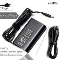 Ankuou 45W 19.5V 2.31A AC Adapter Laptop Charger for Dell Inspiron 14 3451 3452 3458 5451 Dell Inspiron15 3552 Dell Latitude12 13 14 Dell Vostro 14 15 HK45NM140 LA45NM140 HA45NM140 Power Supply Cord