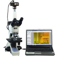 OMAX 40X-2500X Digital Infinity Trinocular Polarizing Metallurgical Microscope with 14MP Camera and 100X Dry Objective