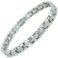 Elegant Magnetic Bracelets for Women Health Bracelet for Arthritis Pain Relief Carpal Tunnel Tendonitis Wrist Joint Healing Bracelet-SSRM (8.5 in / 21.5 cm)