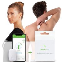 Upright GO + Adhesives BUNDLE | Posture Trainer and Corrector for Back | Complete with App and Training Plan